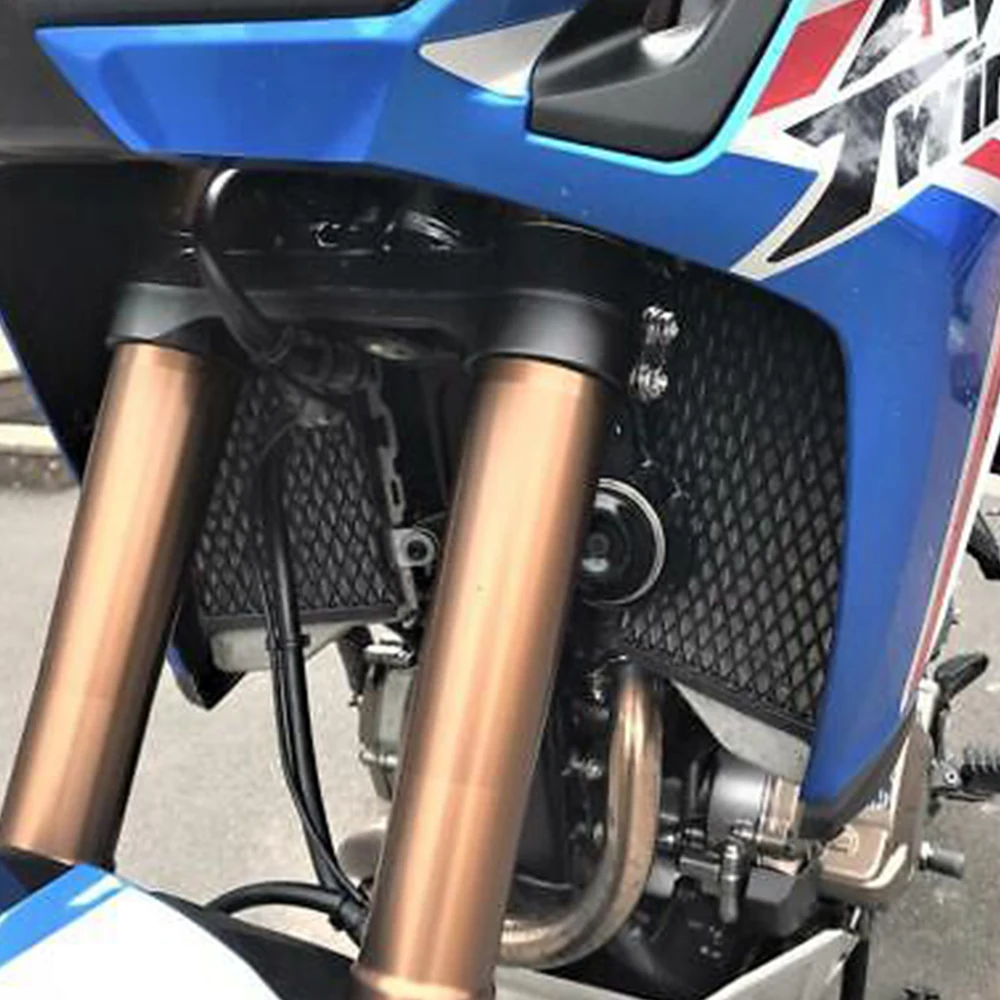 

For Honda CRF 1000L CRF1000L Africa Twin ADVENTURE Sports 2016-2019 Engine Radiator Guard Grill Cover Oil Cooler Protection