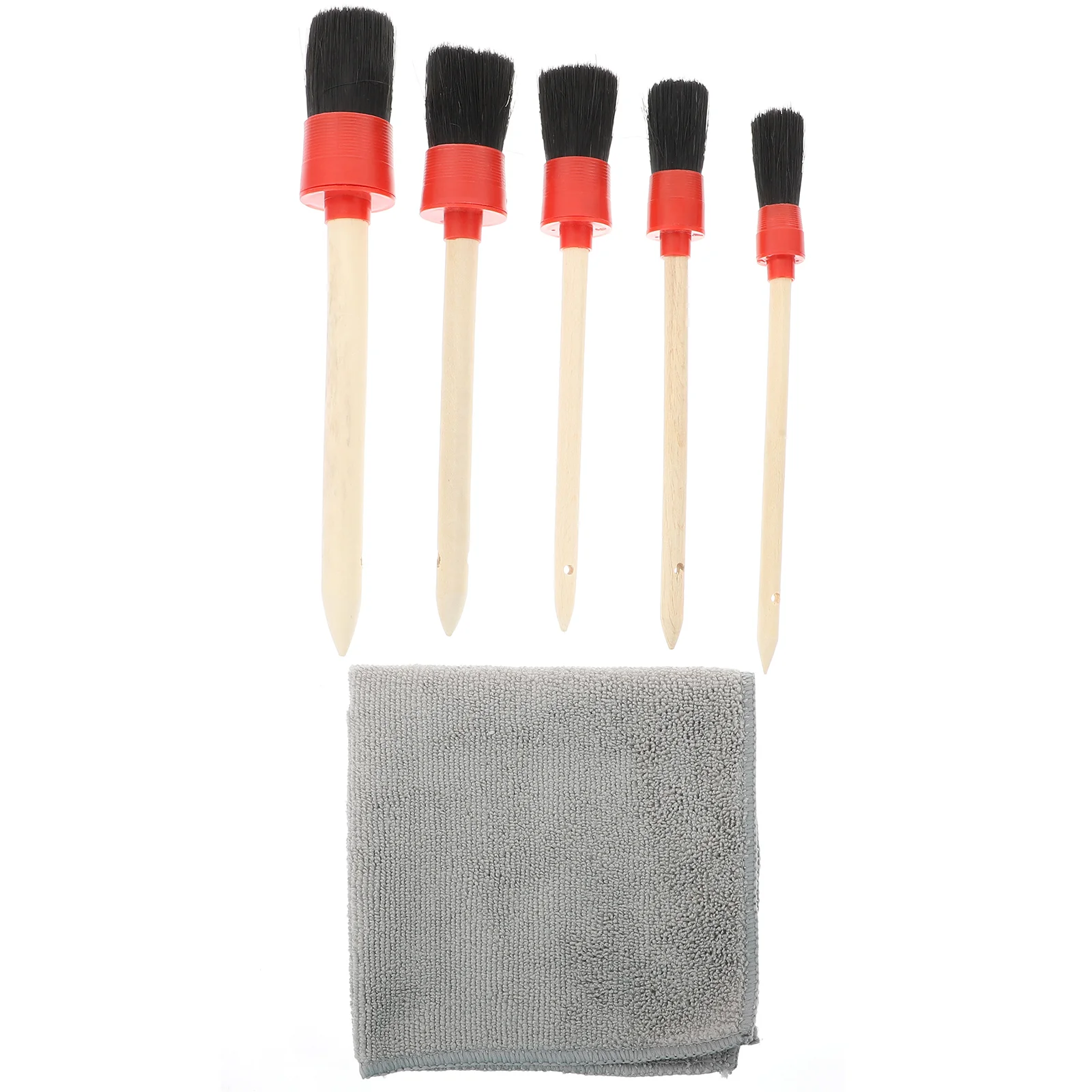 

1 Set of Durable Car Detailing Brush Auto Wheel and Tire Cleaning Brush Supplies