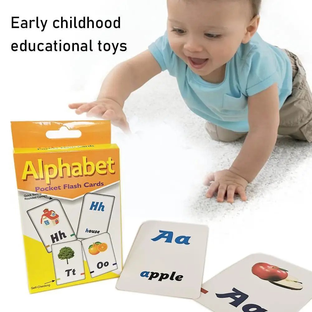 

Children Learning Flash Cards English Mathematics Cognitive Toy Study Cards Early Memory Educational Word L5i9