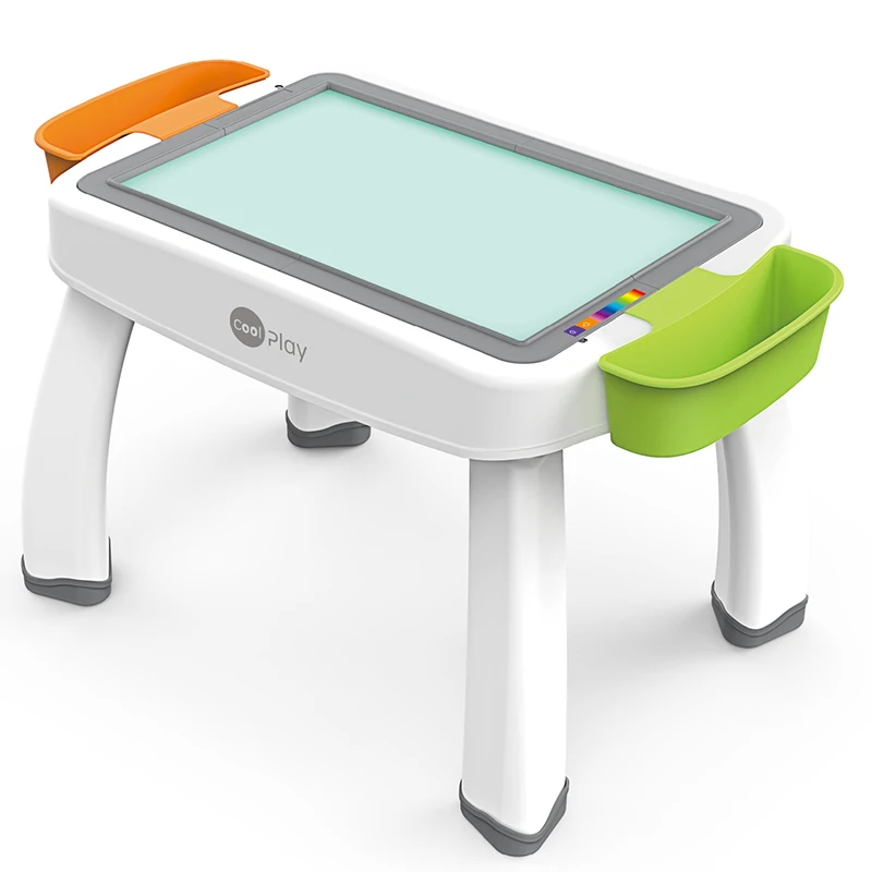 

Стол детский магнитный с сенсорсветильник льником и одним стулом