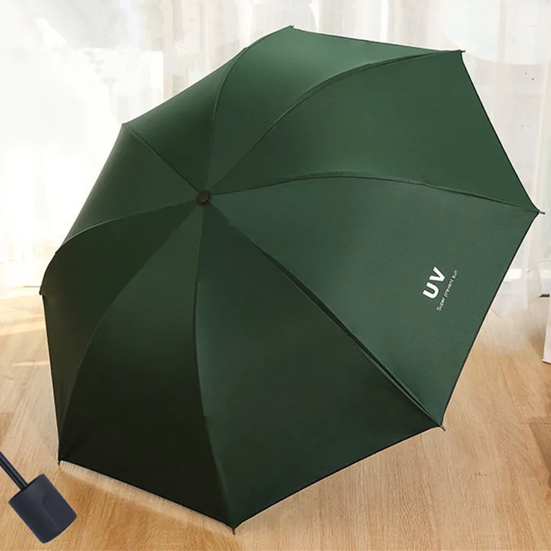 Automatic Mini Umbrella Anti UV Paraguas Rain Sun Umbrella Windproof Light Folding Portable Women Men Children Parasol Umbrella