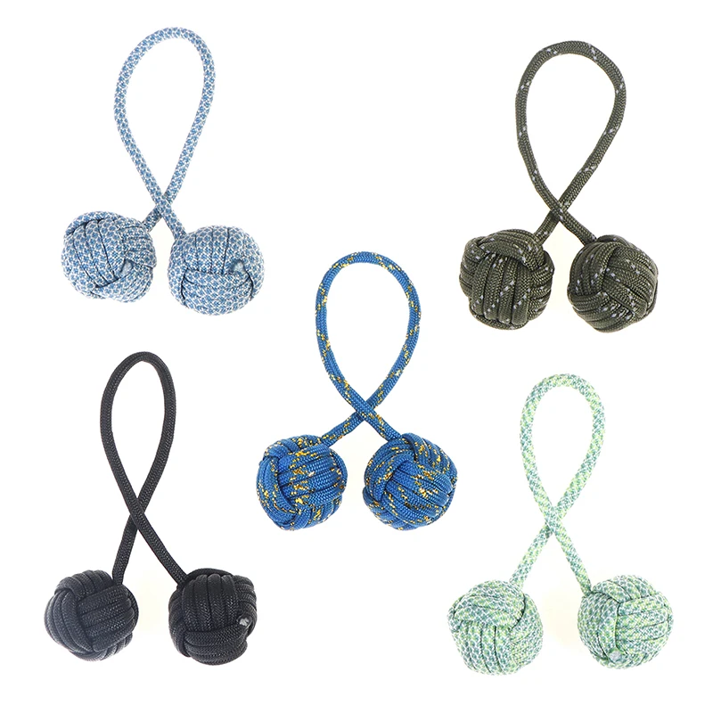 

1Pc Finger Skill Paracord Stress Extreme Finger Movement Toys Fidget Toy Worry Beads Electroplating