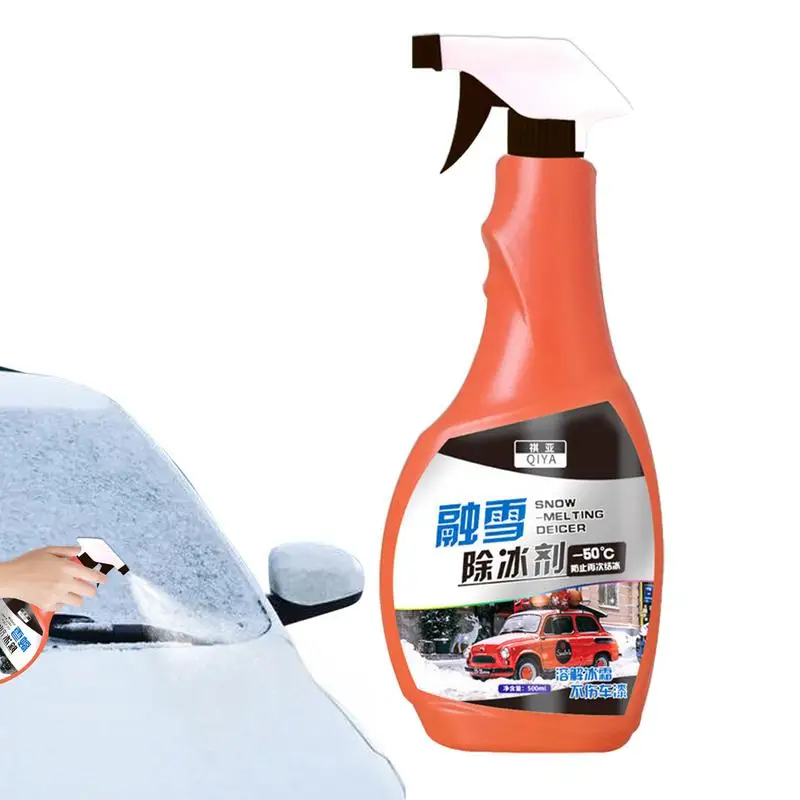 

Fast Ice Melting Spray Excellent Snow Removal Eco Conscious Salt Free Ingredient Agent Clear View Innovative Anti ice snow spray
