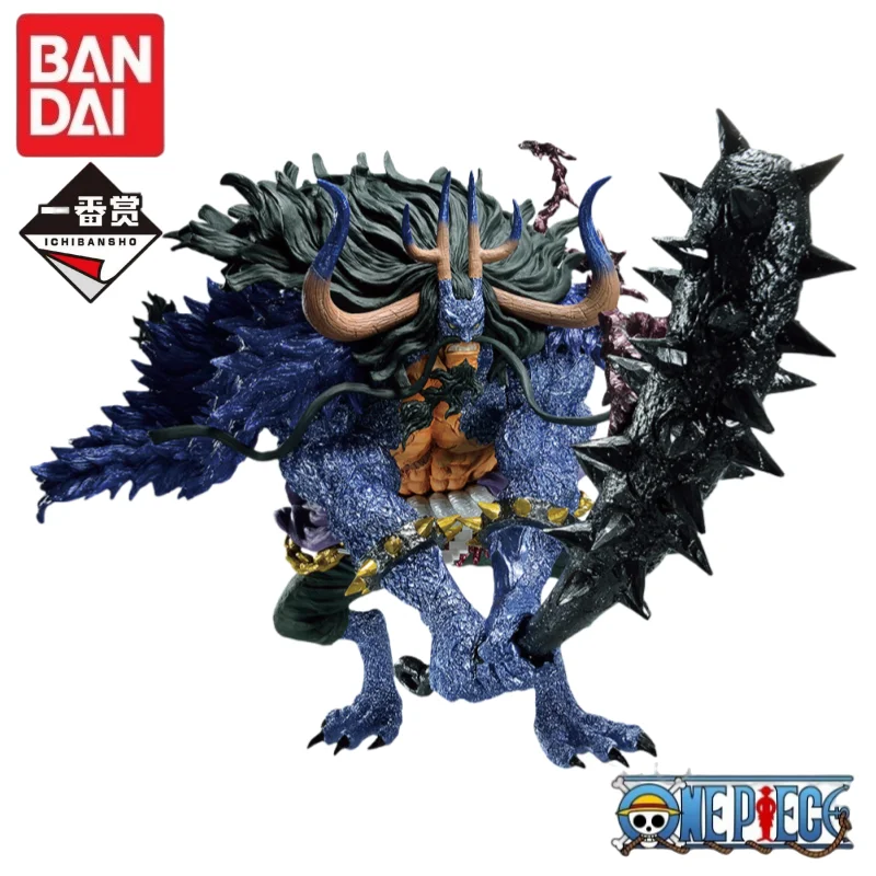Фото В наличии 100% оригинал Bandai One Piece Ichiban Kuji Treasure Cruise Kaidou Yamato Roronoa Аниме Фигурки Игрушки для детей Подарок №1