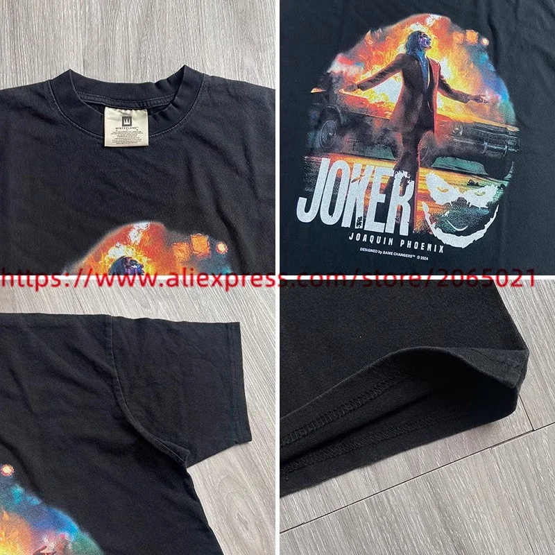 Футболка Джокер для мужчин и женщин ролевая графическая печать постер с коротким