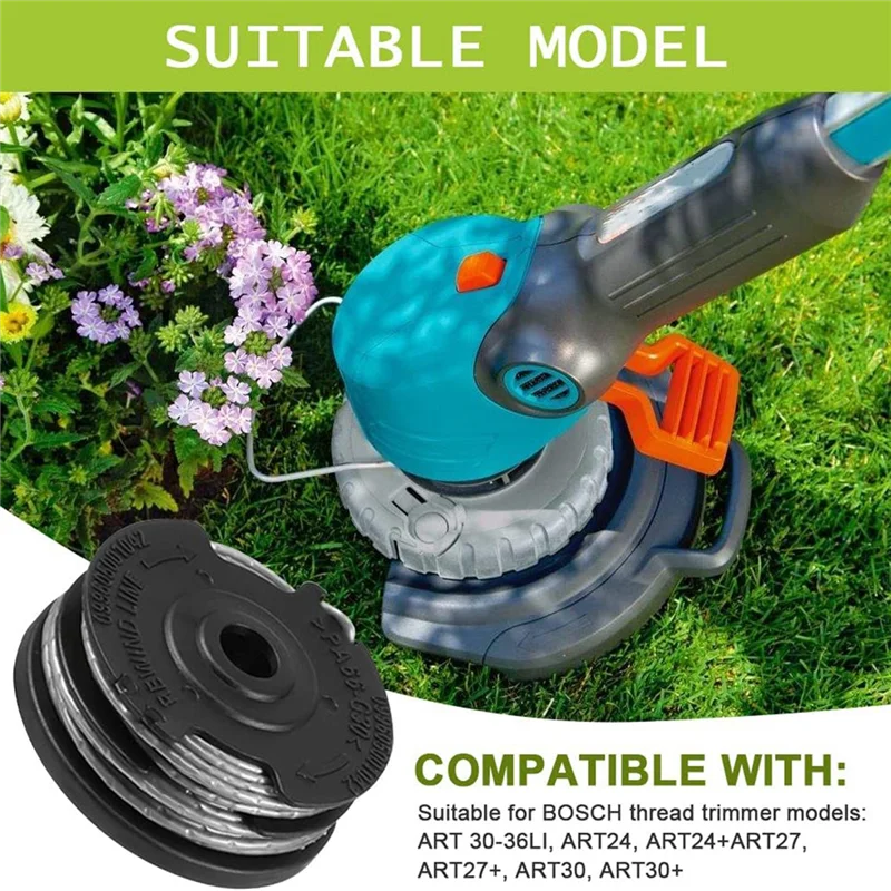 4 шт. сменная катушка для триммера Bosch ART 24 27 30 30-36 LI