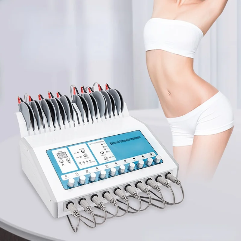 

EMS Electric Muscle Stimulator Body Massager Waves Microcurrent Weight Loss Electro Myostimulation Machine