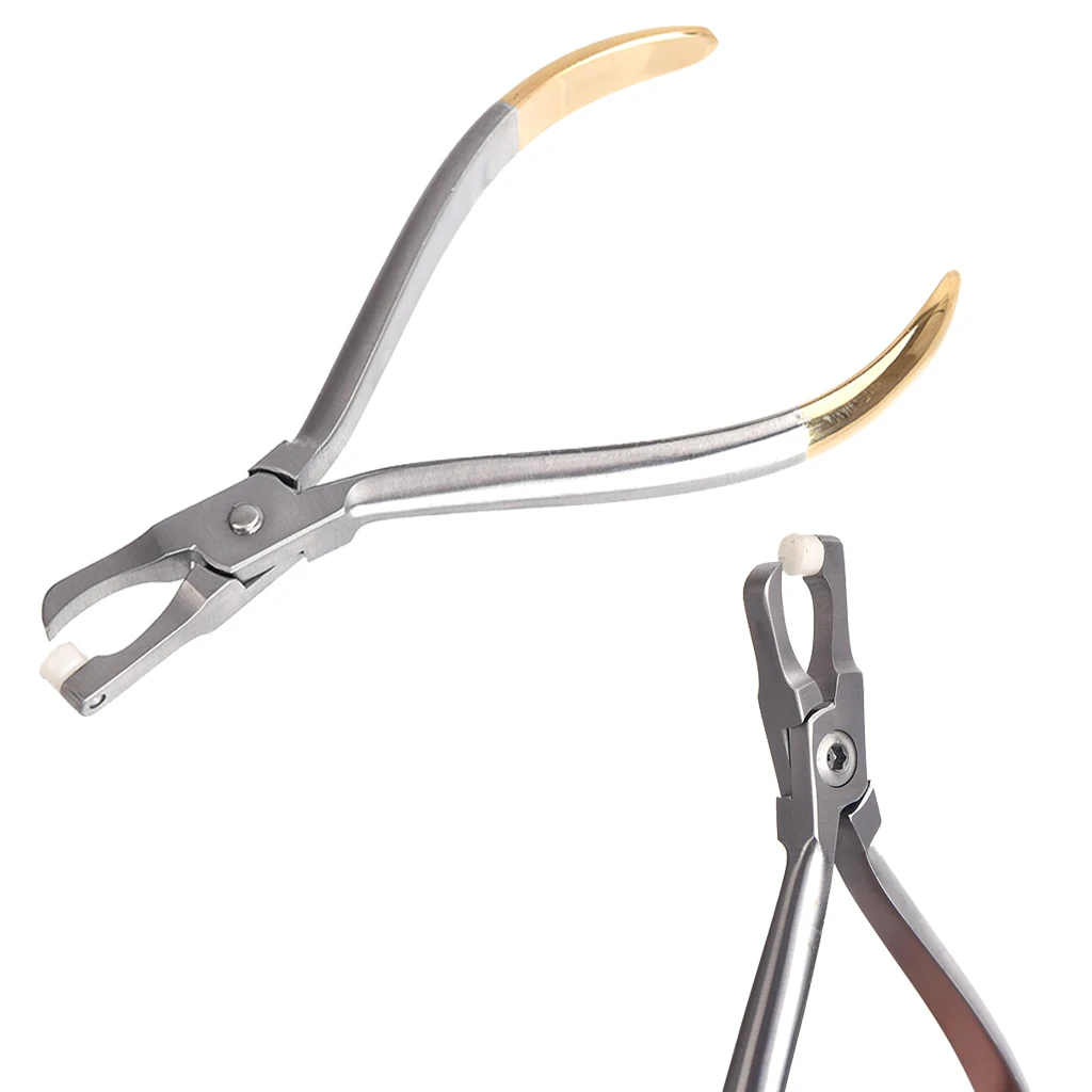 DENTOSEE Dental Orthodontic Cranial Base Plate z rurką policzkową do usuwania przewodów i płytki nazębnej