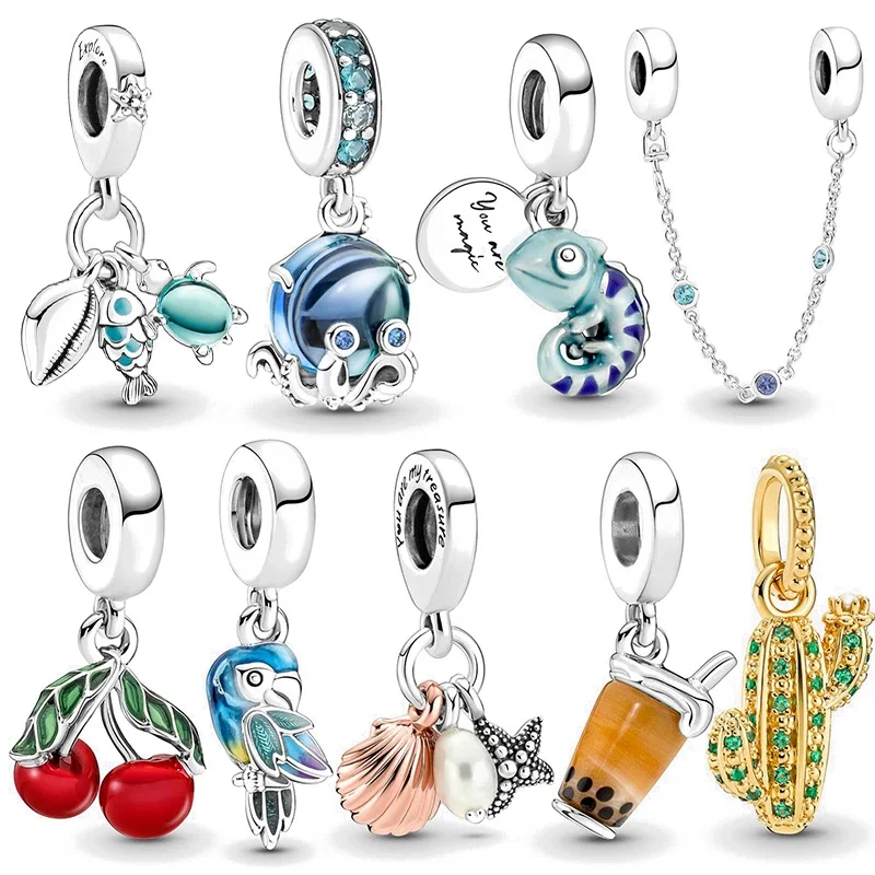 Цепочка для ключей женская из серебра 2021 пробы в форме сердца