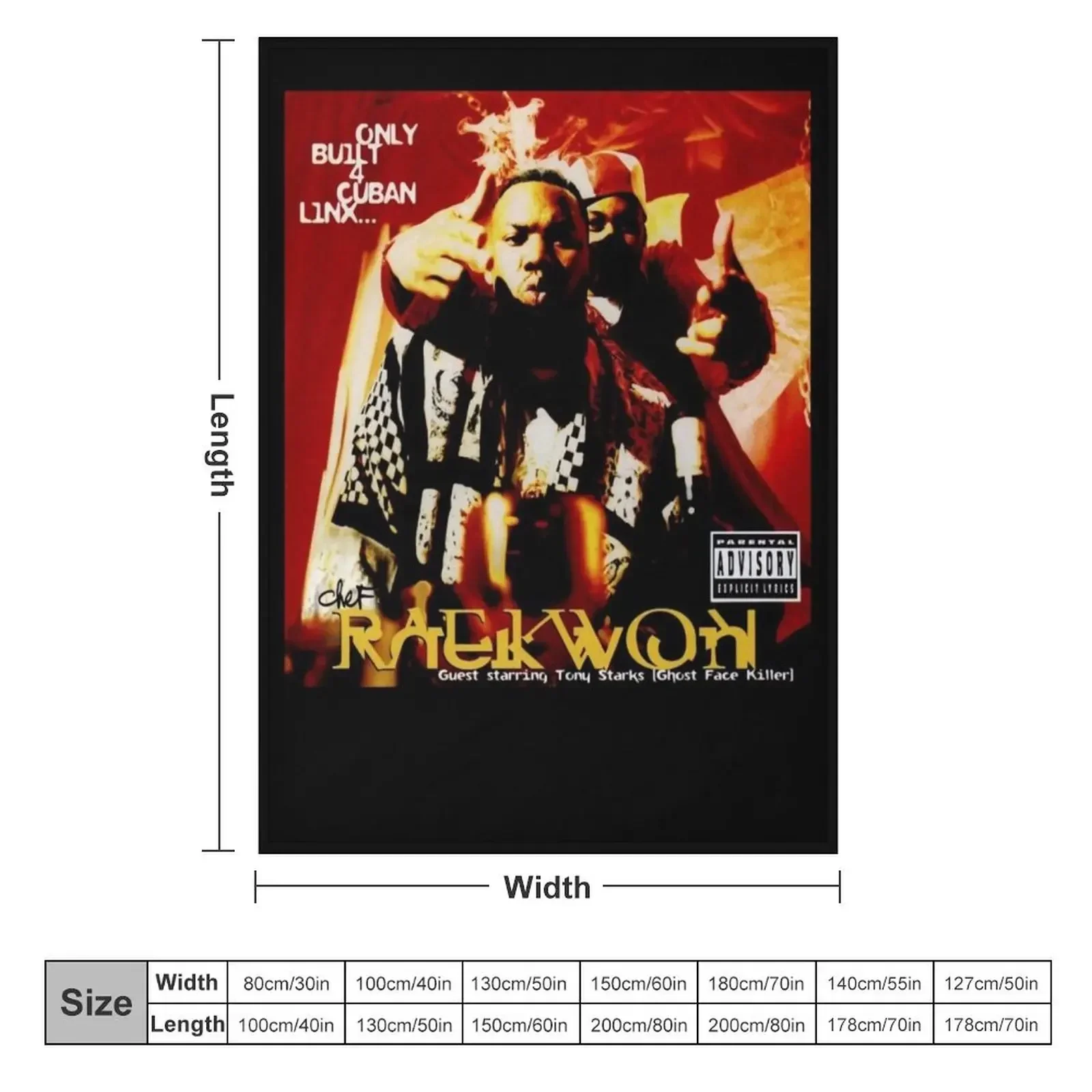 Только 4 кубинских покрывала шеф-повара Raekwon декоративные для дивана