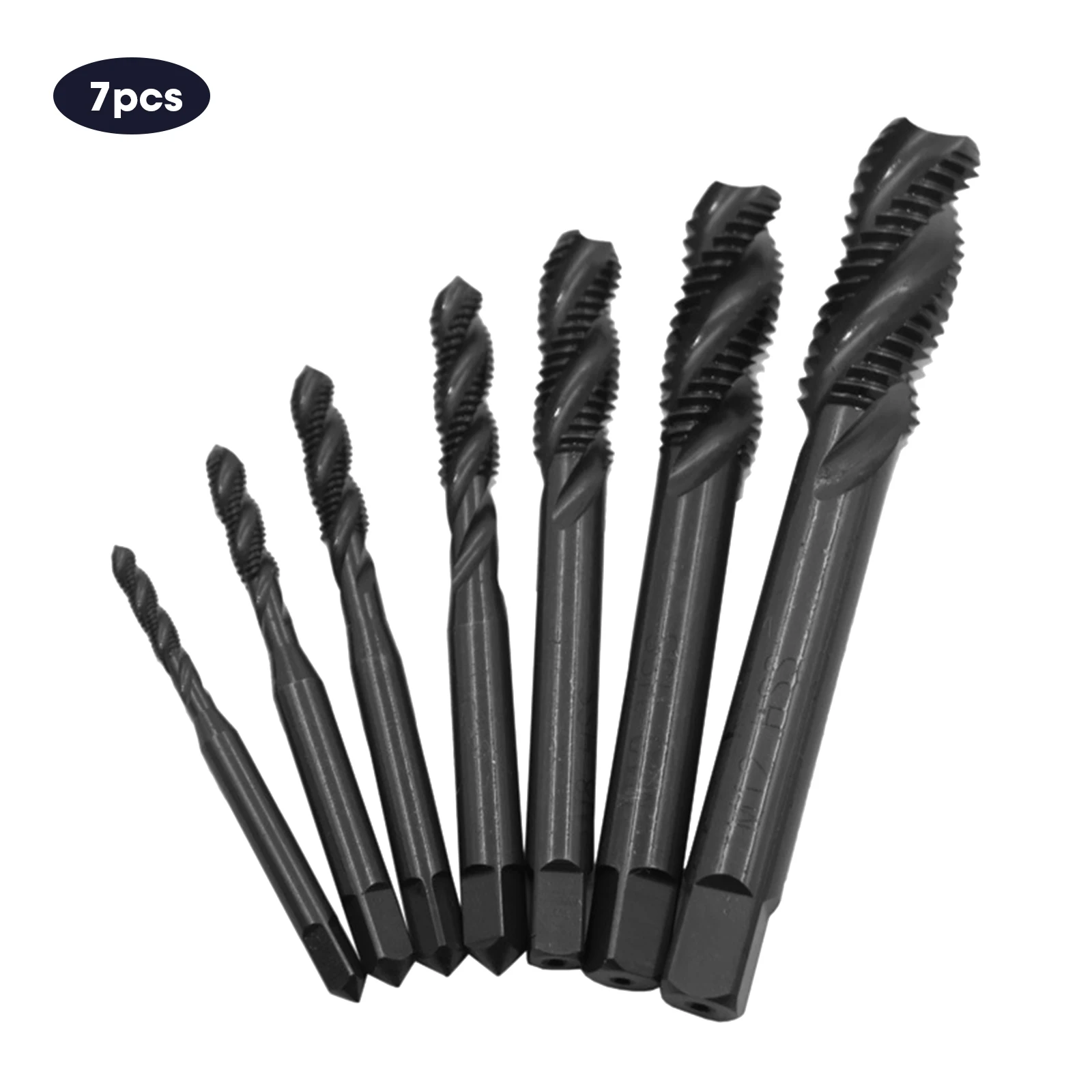 

Набор сверл из быстрорежущей стали с метрической резьбой, 7 шт.