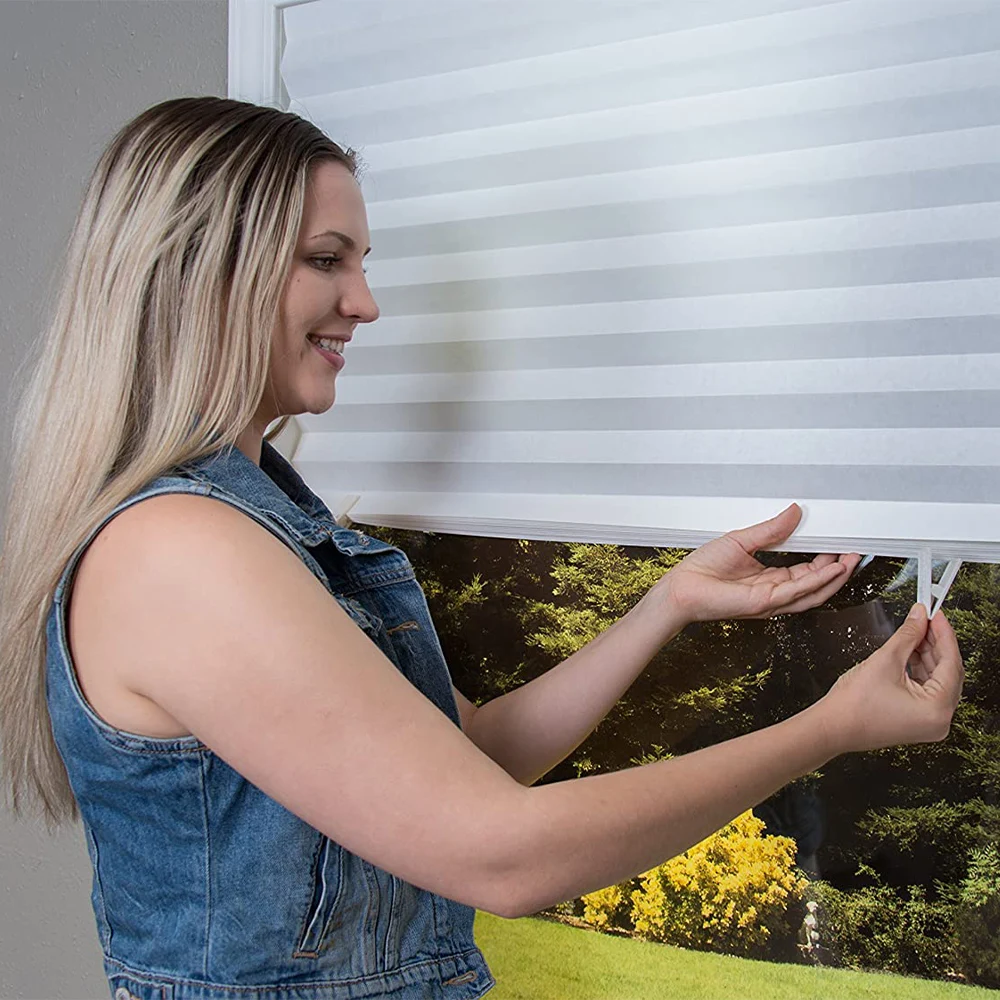 Занавески для спальни гостиной балкона дешевые клейкие роликовые жалюзи окон