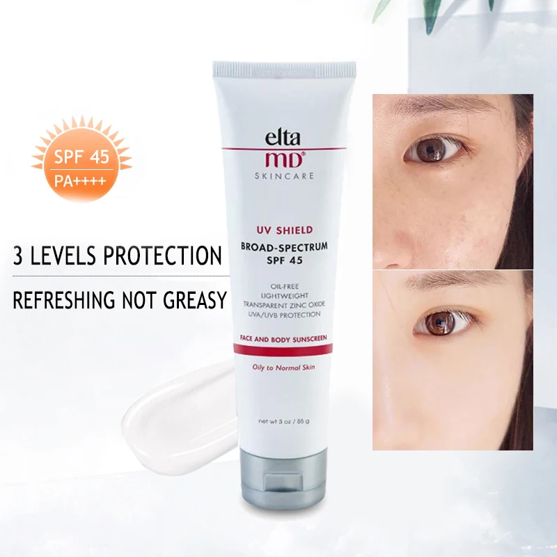 Elta MD UV Sunscreen suncream eltamd makeup facial shields primer skincare Broad-Spectrum SPF 45 Anti Oxidant Prevent sunburn | Красота и