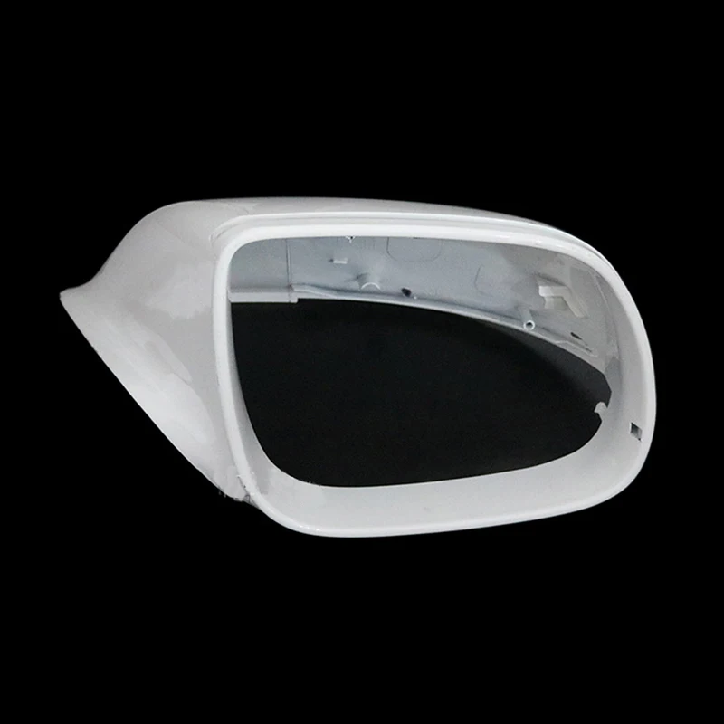 

White Side Mirror Cover Caps for Audi Q5 8R Q7 4L SQ52010-2015 Auto replace 2011 2012 2013 2014 with hole/ no hole left right