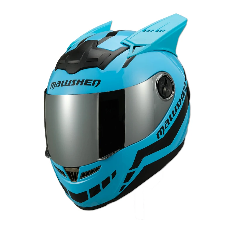 

Женский мотоциклетный шлем, мотоциклетные наушники, индивидуальный мотоциклетный шлем на все лицо