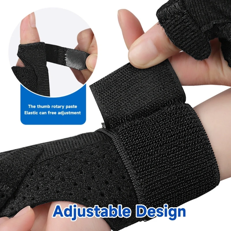 

Thumb Splints with Wrist Brace, Thumb Support Brace for Wrist Hand Thumb Stabilizer Fits Both Right Left Hand for Adults