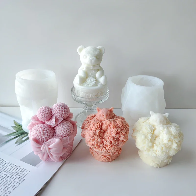 Восковая свеча из смолы гипсовые формы для рукоделия форма украшения