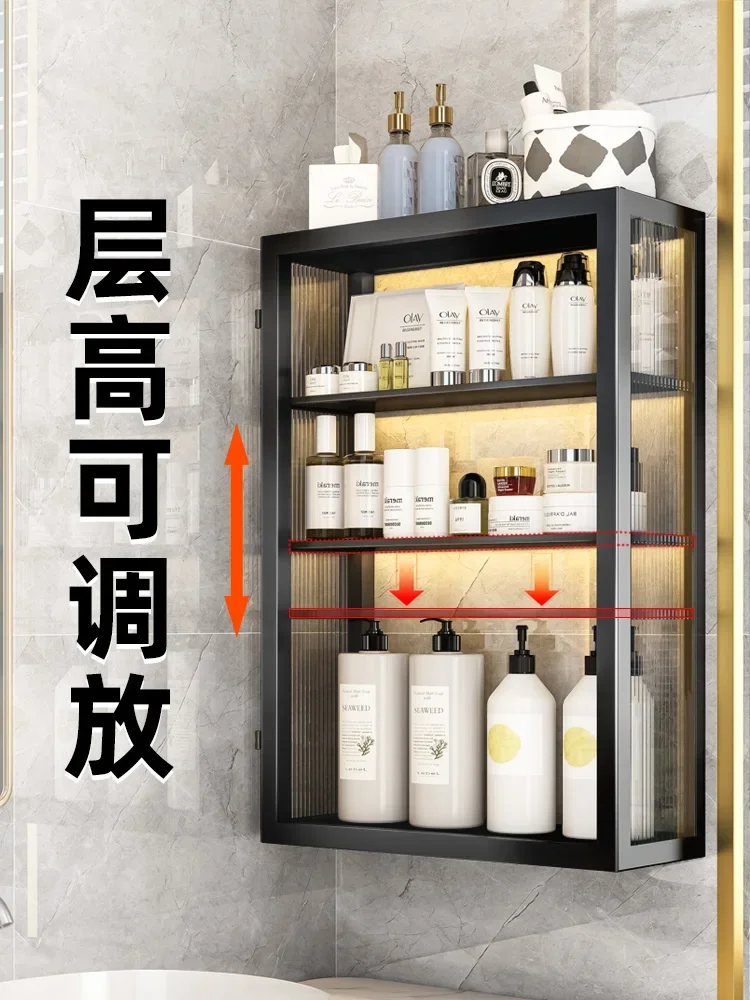 Роскошный немецкий стеллаж для хранения в ванную комнату настенный шкаф