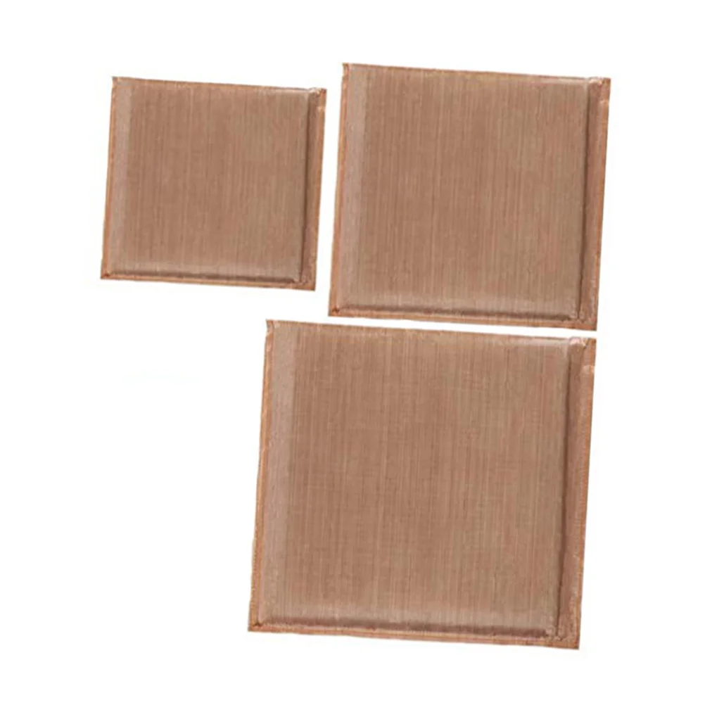 3pcs Heat Press Pillow Reusable Heat Resistant Heat Pressing Transfer Pillow for Heat Press Project (15 x 12inch, 10 x 10inch,