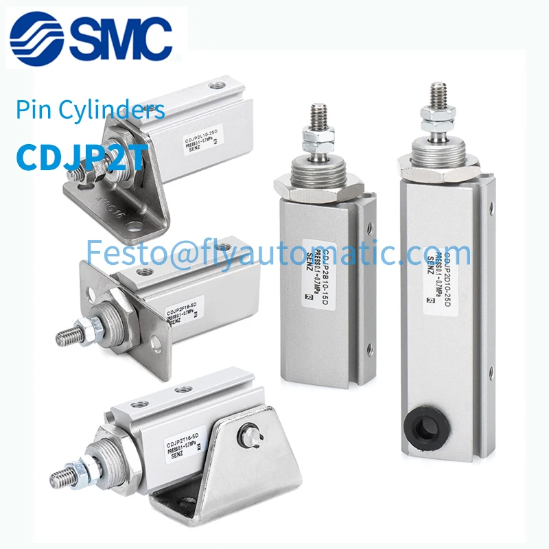 

SMC CJPT/CDJP2T10 Pin Cylinders Φ6 Φ10 Φ16 CJP2T16/CDJP2T16-5D/10D/15D/20D/25D/30D-B