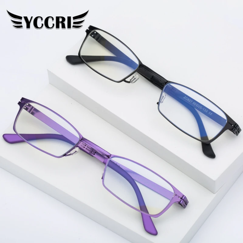 

Portable Anti Blue Light Glasses Folding Presbyopia Glasses Reading for The Elderly