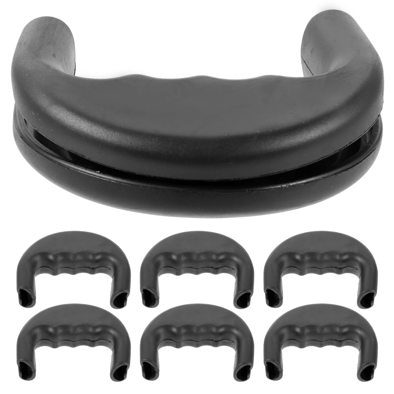 

6pcs Dog Leash Handle Rubber Leash Handle Dog Pulling Rope Replacement Handle