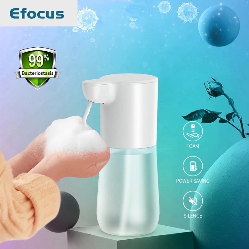 

2000mAh USB Charging Automatic Induction Foam Soap Dispenser Smart Infrared Touchless Hand Washer For Kitchen Bathroom