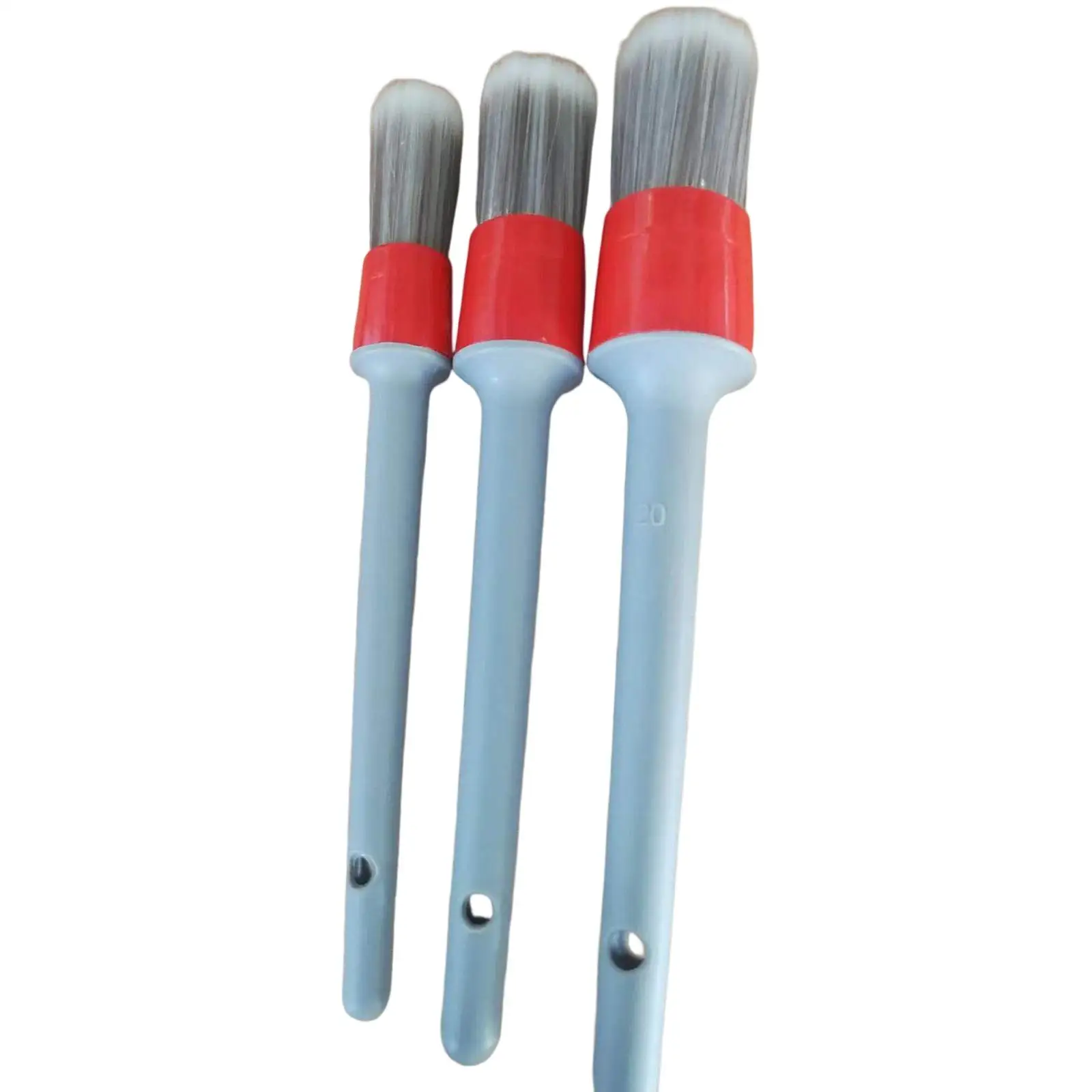 

Car Detailing Brushes Set, Detail Brushes with Handle, Vehicle Detailing Brush, for Cleaning Interior Seat Wheel