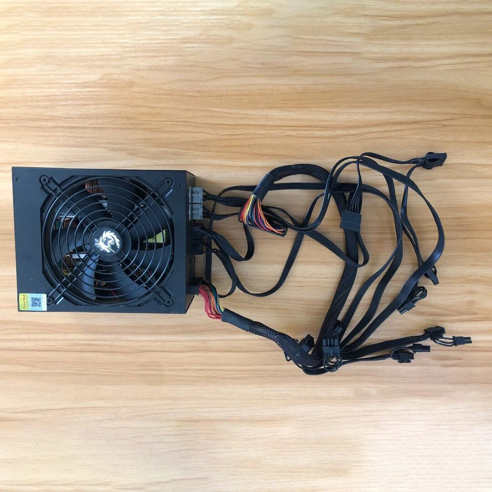 Блок питания для майнинга 800 Вт Great Wall GW-EPS800DA (90+) 20+4P SATA*6 6+2P*12 4P+4P*2
