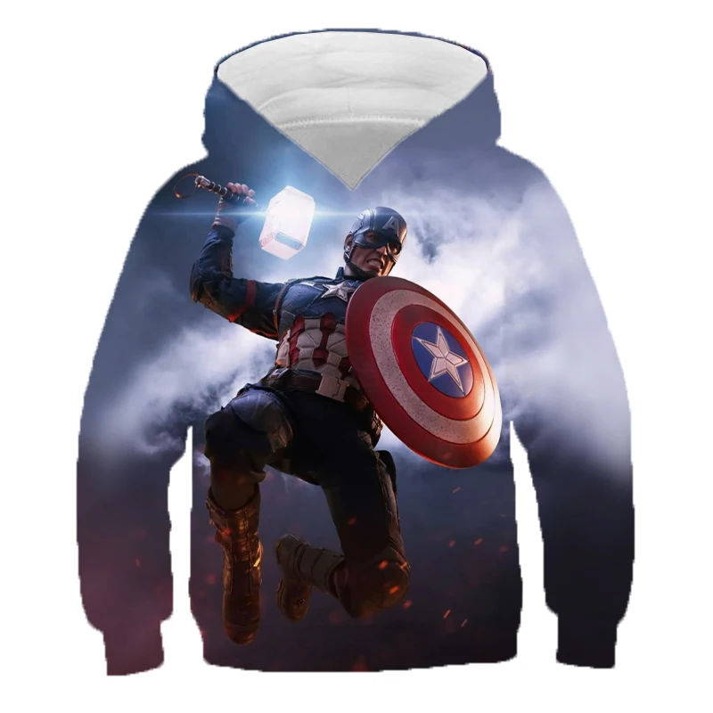 

Marvel- the Avengers Hoodies Men Women Children Iron Man Thor Captain America Hulk 3d Print Sweatshirts Pullovers Casual Tops