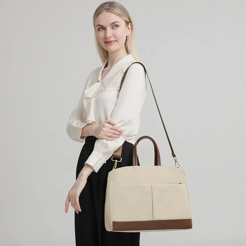 Сумка кросс-боди для женщин портфель Холщовая Сумка-тоут ноутбука сумки большого