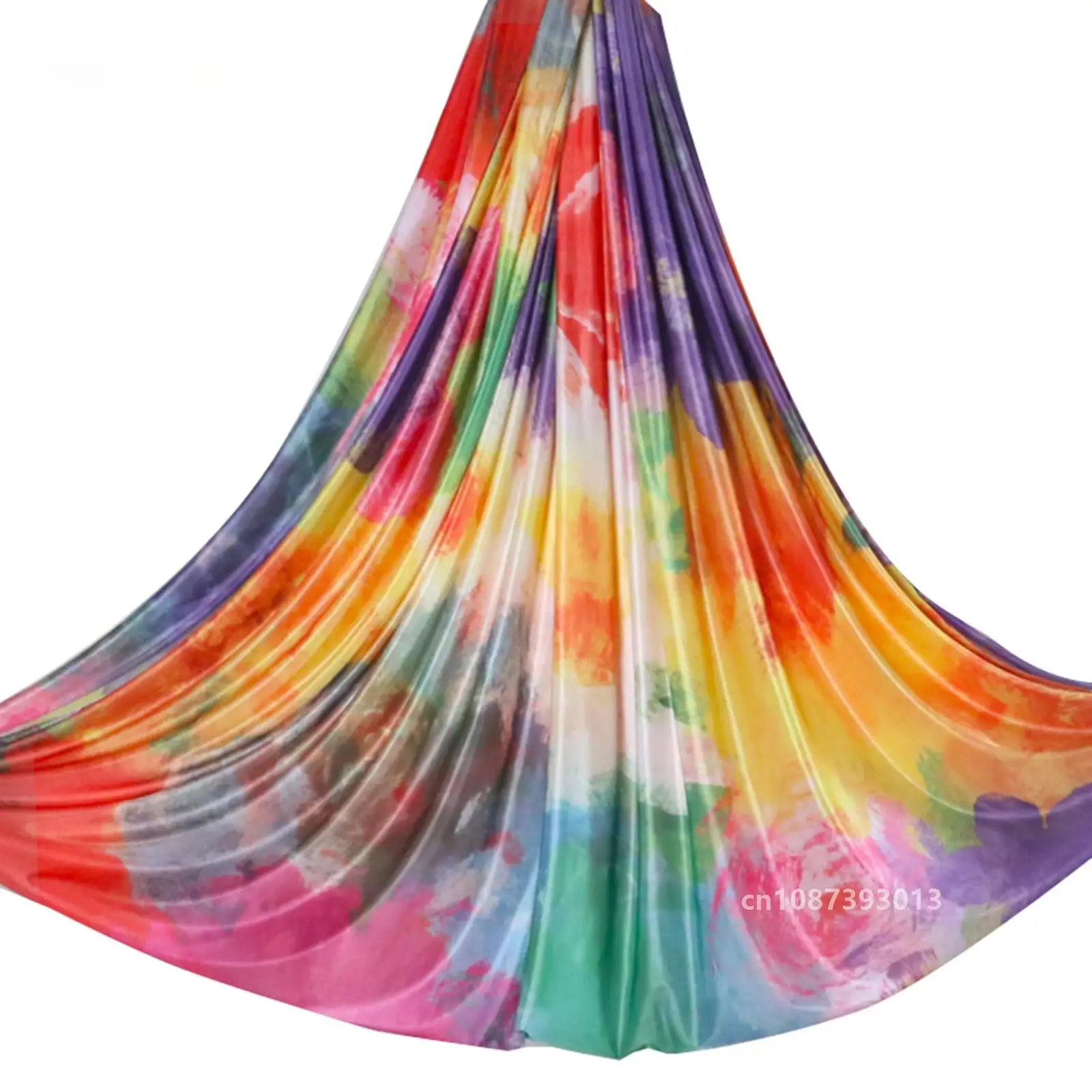 Ткань-гамак для воздушной йоги антигравитационный трапеционный шелк гибкости и