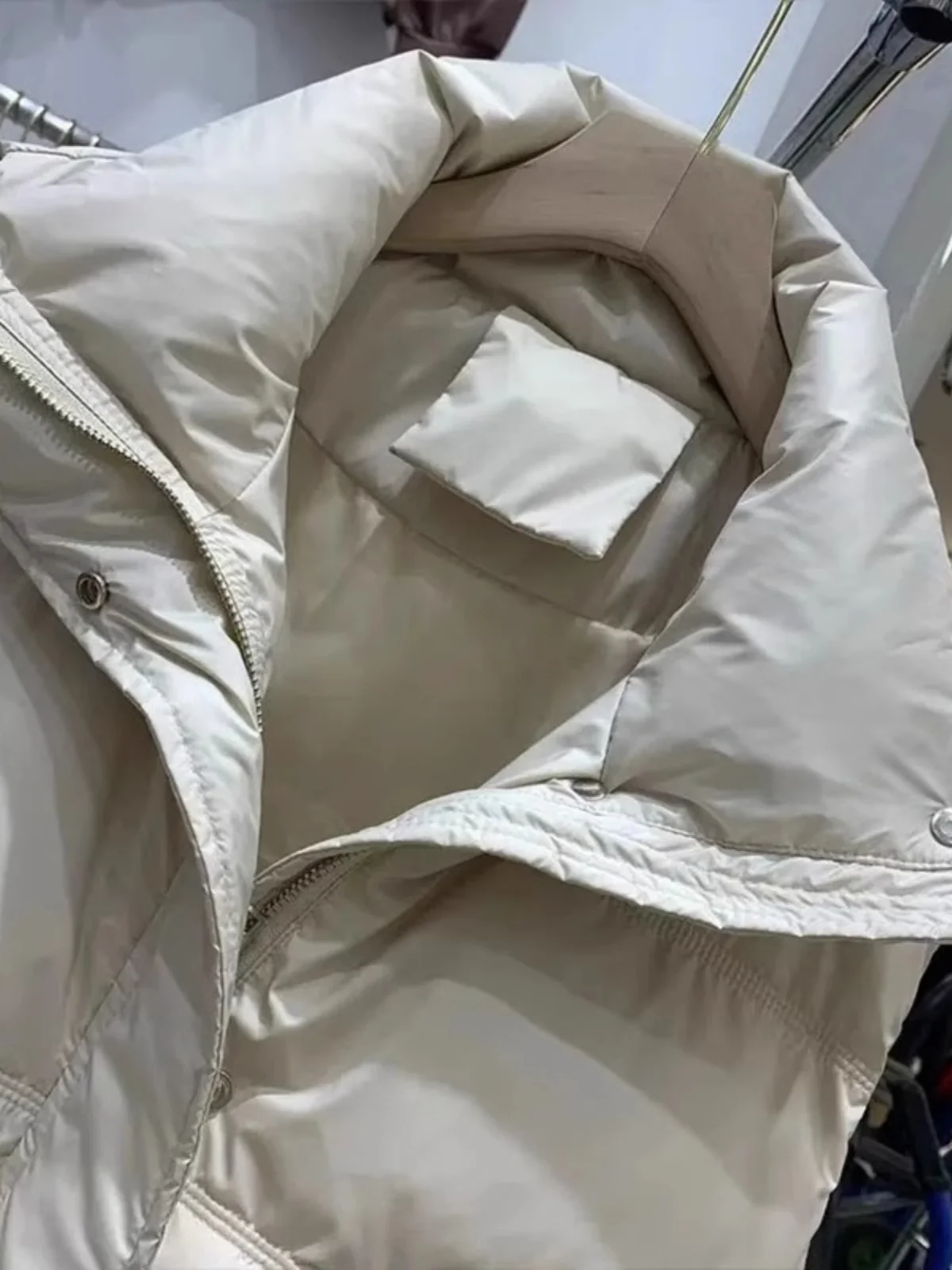 Down Jacket Cotton-padded Clothes Vest Outerwear Women 2024 Autumn and Winter New All-Match Outer Wear Korean Sle Shor...