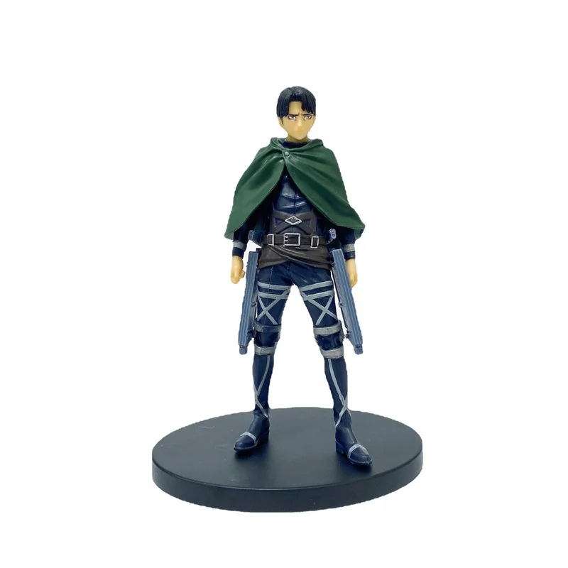 New Levi Figure Anime Attack on Titan Model Toy Ackerman Figurine Rivaille PVC Action Figures Gifts for Boys |