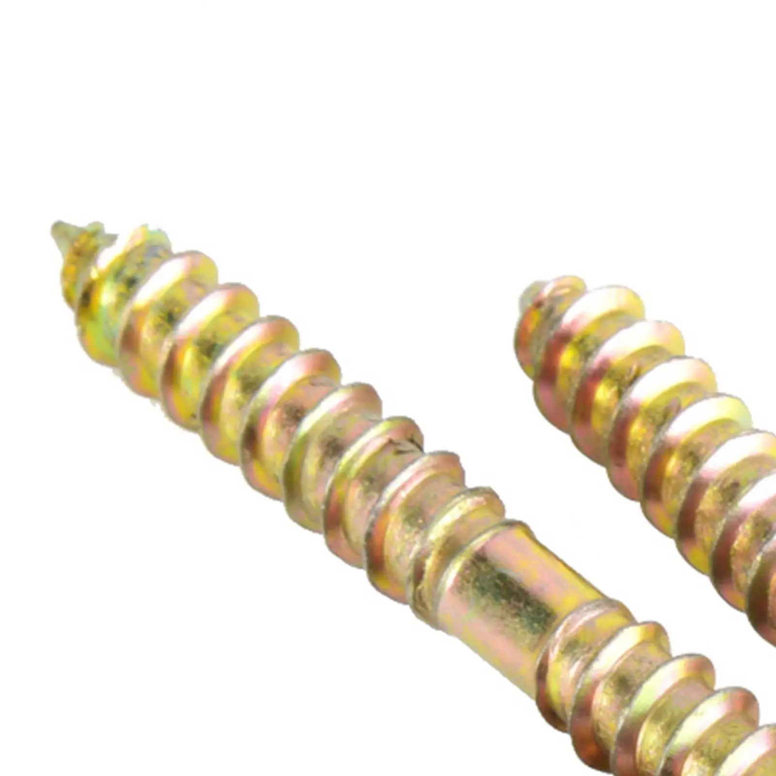 10 шт. 6x60 мм оцинкованные железные дюбельные винты двухсторонние саморезы для