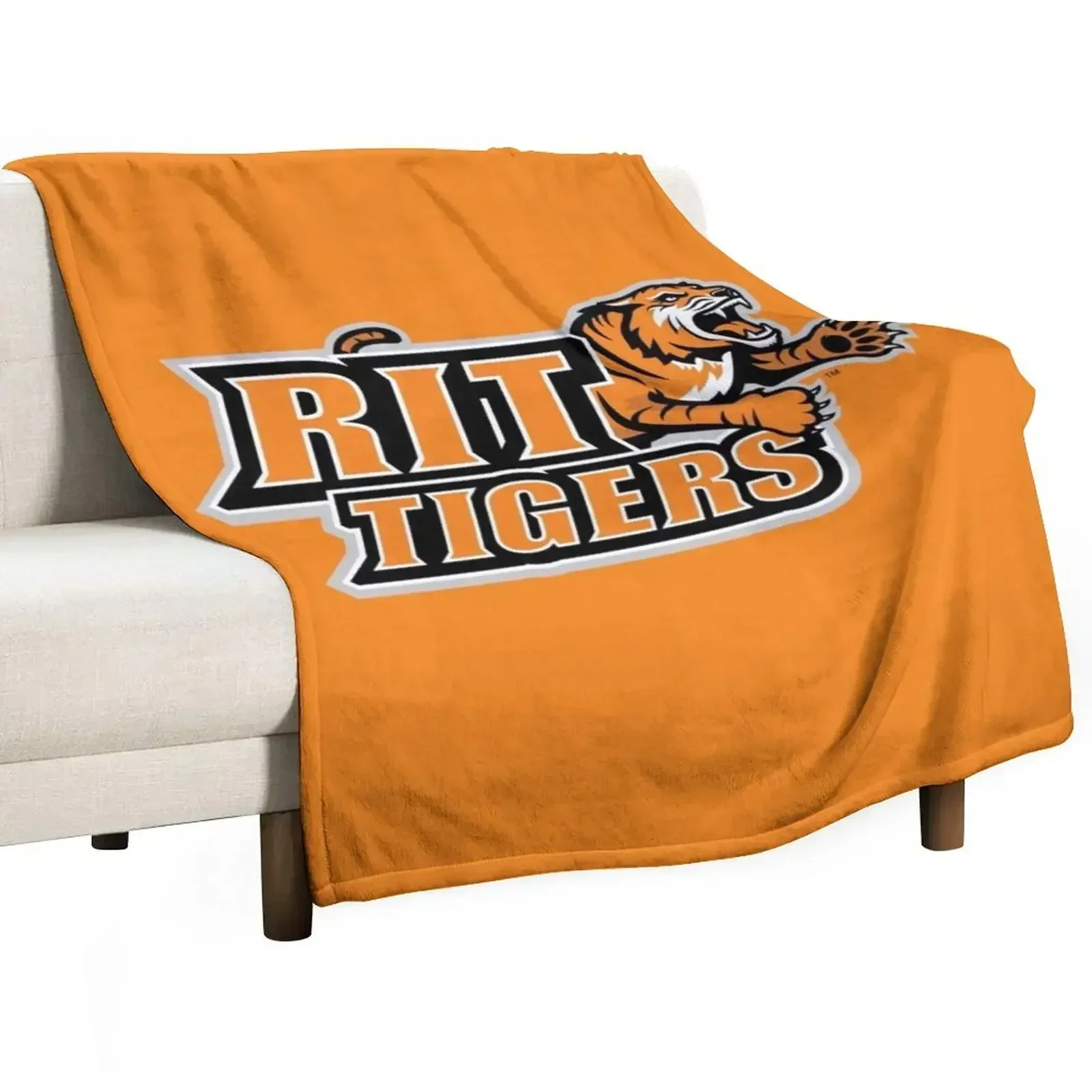 RIT Tigers Теплый плед