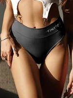 finetoo letter graphic panty