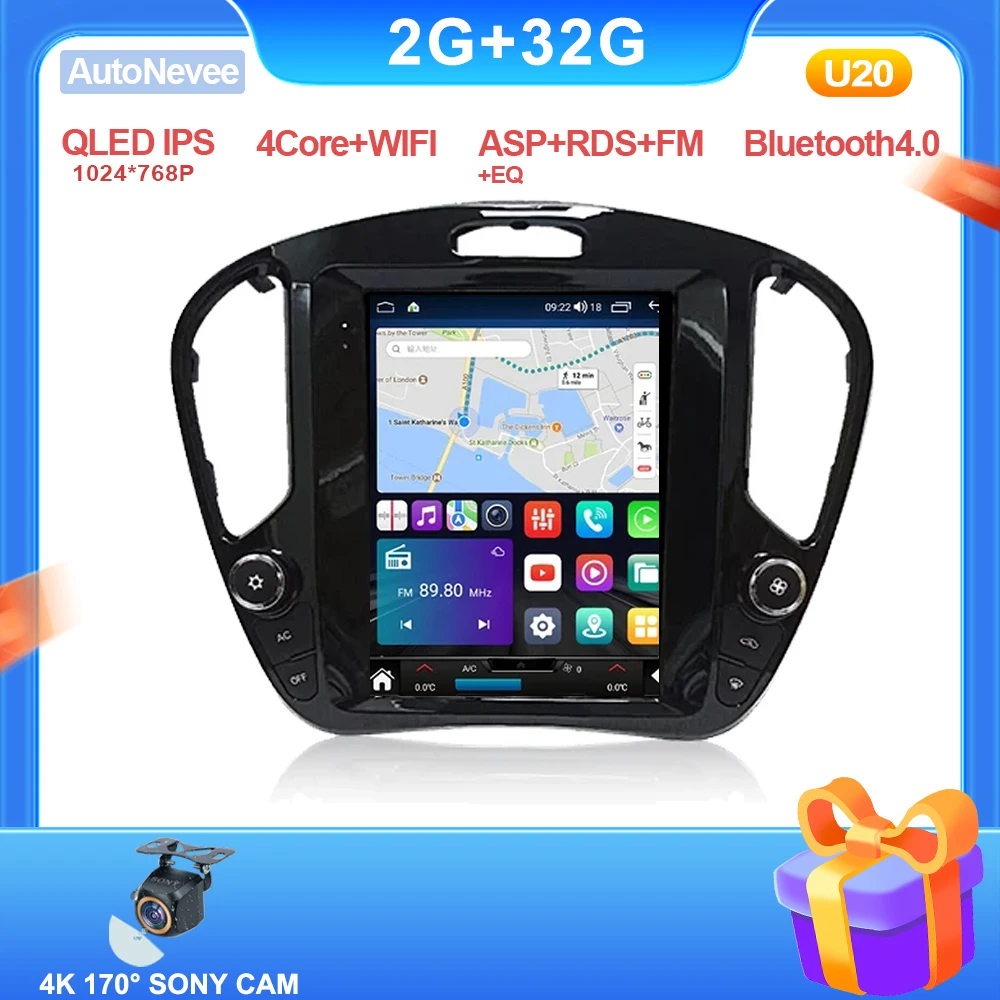 

Беспроводной Carplay Auto для Nissan Juke 2011-2019 Tesla Style Вертикальный экран GPS-навигация Автомобильный радиоприемник Мультимедийный плеер