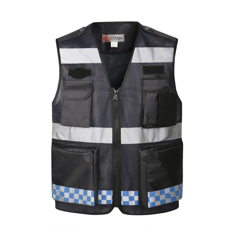 Светоотражающий жилет унисекс с высокой видимостью рабочая одежда несколькими