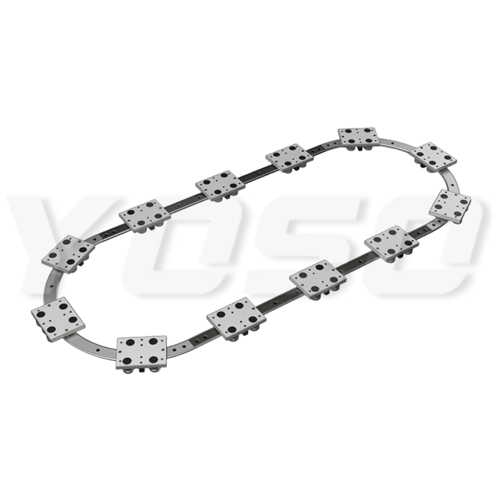 Высокоскоростная система направляющих с ЧПУ ползунок линейная круглая