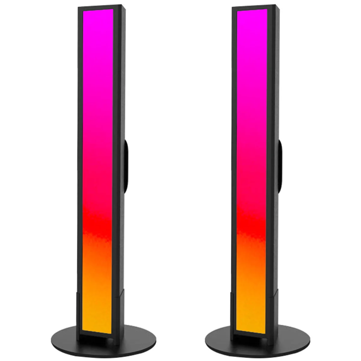 

LED Pickup Light RGB Sound Control Symphony Lamp App Control Music Rhythm Lights Ambient LED Lamp Bar TV computer Desktop Light