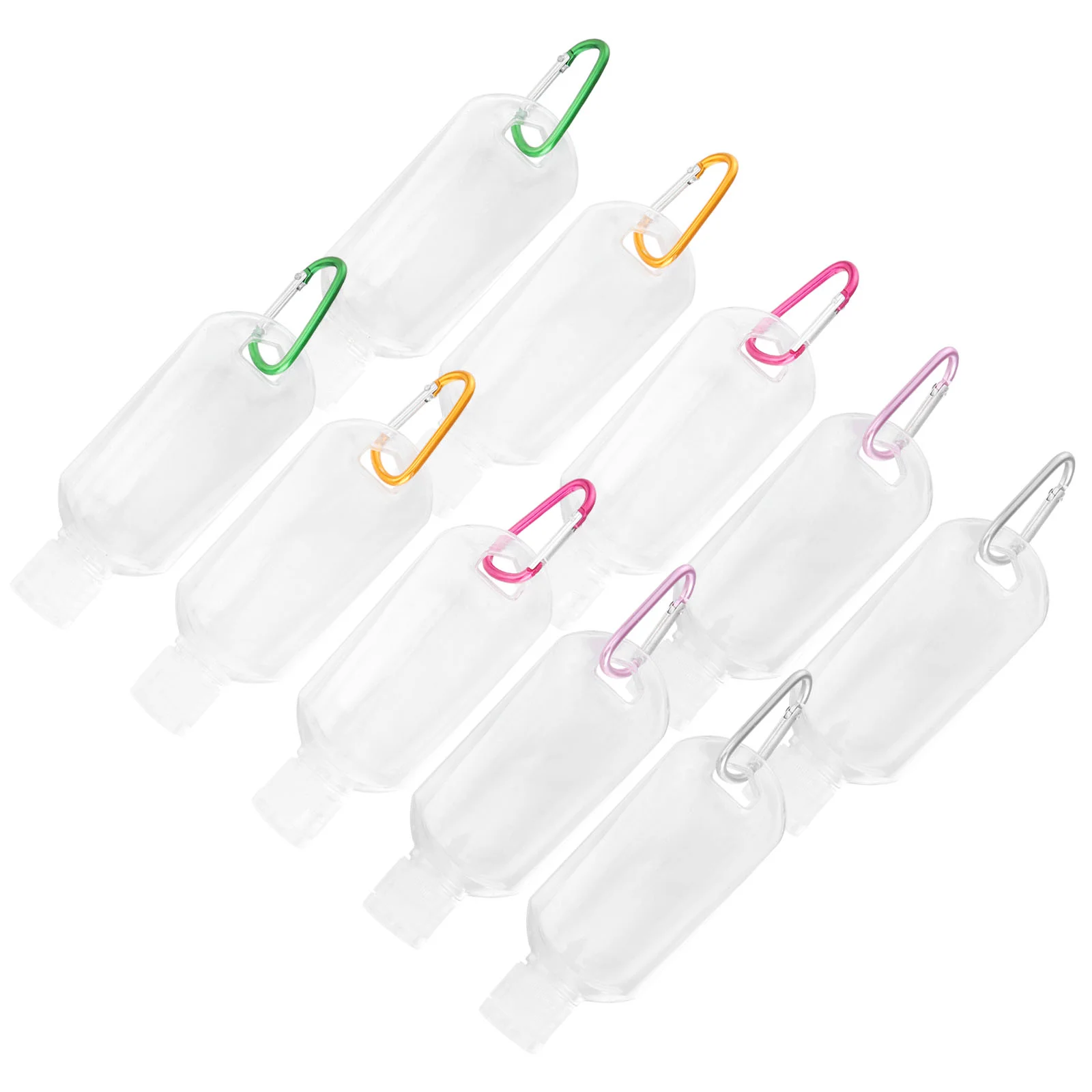 

Hook Bottle Travel Bottles Empty Storage Keychain Pet Refillable Container