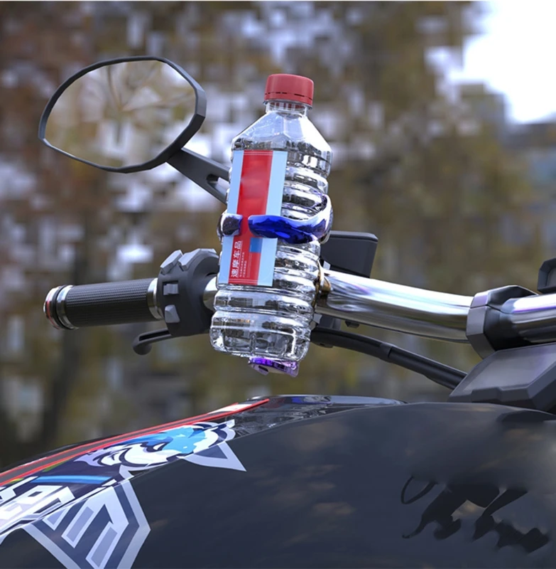 

Foldable Water Bottle Cage Burn for TITANIUM Color Extensible Holder Rac