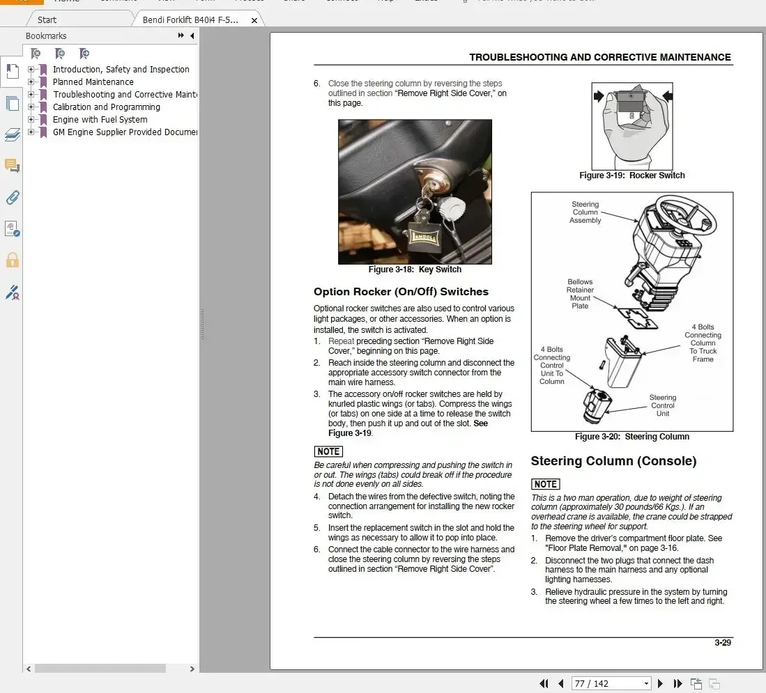 Фото Вилочный погрузчик SpecDiag BENDI Landoll 2,23 ГБ PDF Обслуживание и руководство по эксплуатации DVD №2