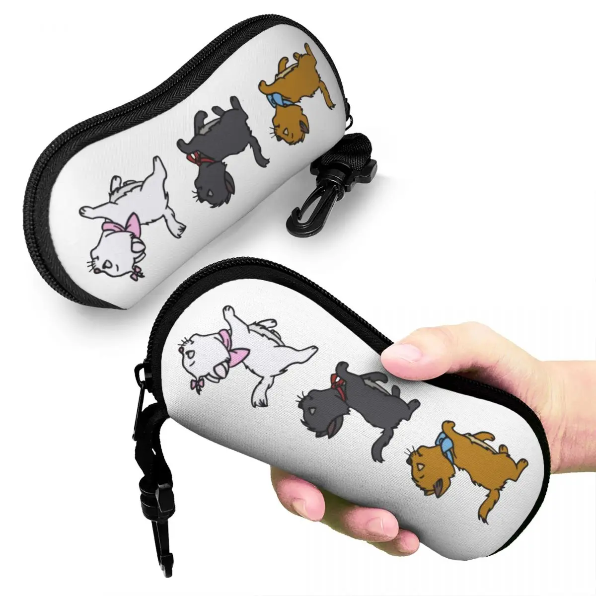 Чехол для очков Aristocats Marie Cats Kittens коробка с принтом хранения солнцезащитных