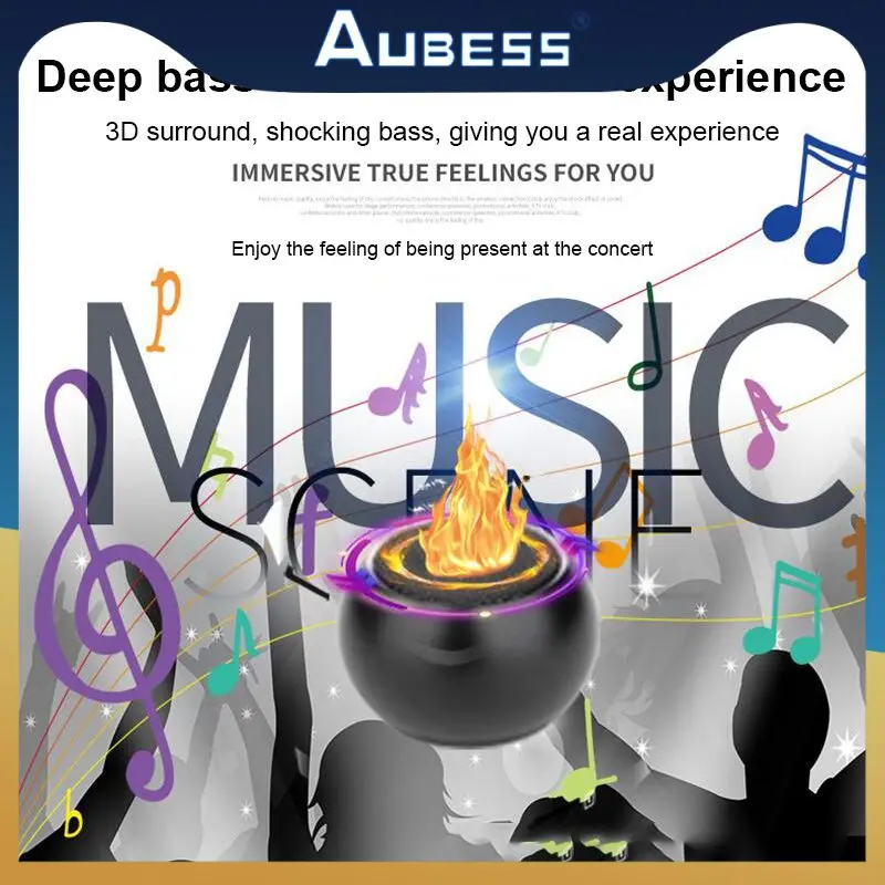 

Usb Speaker Loudspeaker Box Subwoofer 3d Surround Sound Bass Box For Android And Ios Outdoor Mini Column