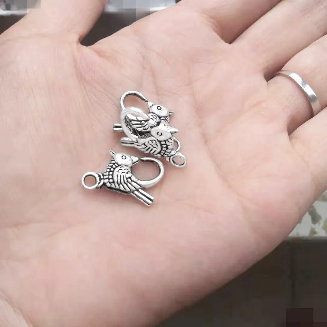 Застежки для ювелирных изделий ручной работы веревочные крючки в виде животных