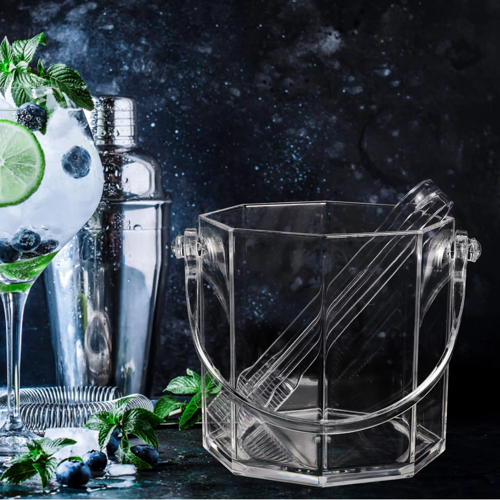 

Mini Accessories Portable Ice Bucket Buckets Compact Household Beverage Ktv Accessory Multi-function