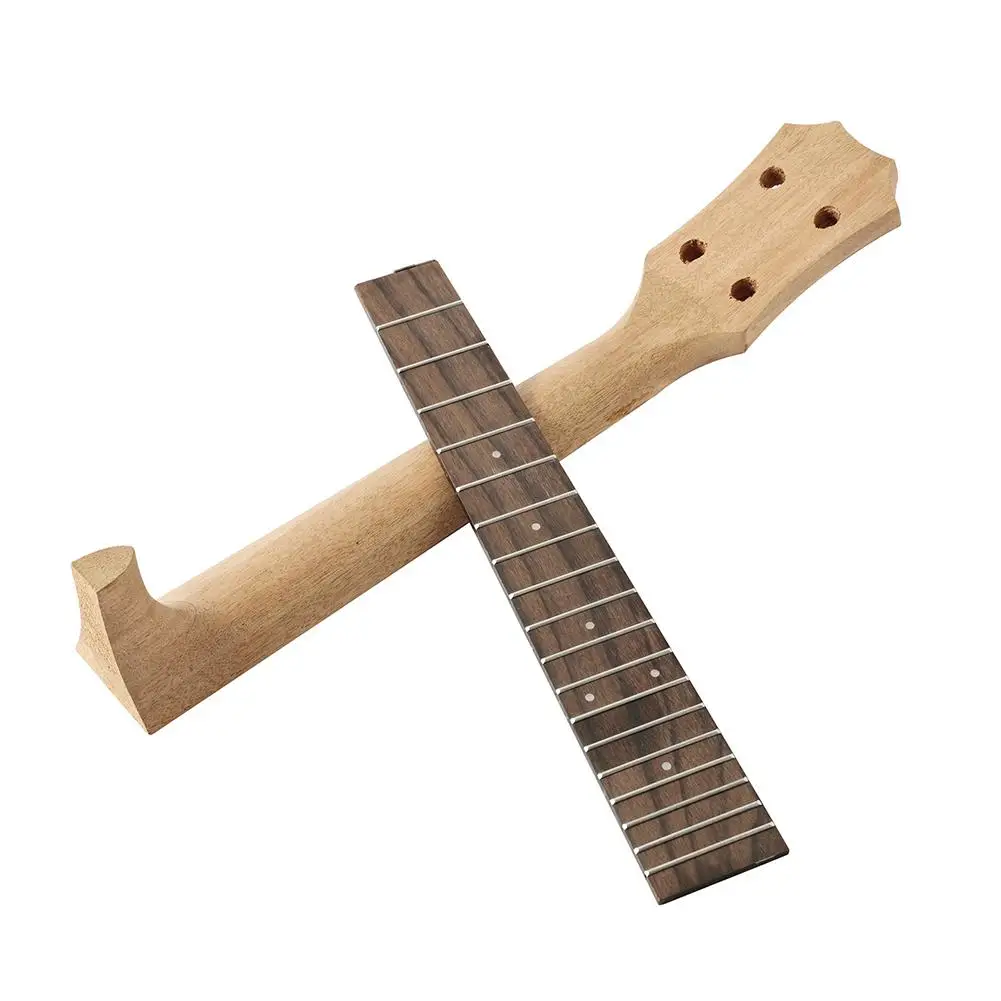 

Ukulele Neck Fingerboard Kit Fretboard 23"/ 26" Diy Ukulele Accessory Stringed Instruments Diy Parts Dropship