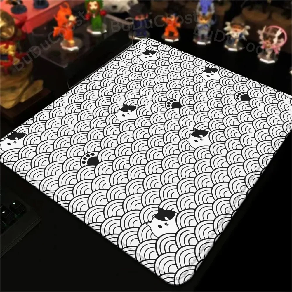 18x22 см маленький ковер черный кот облака быстрая доставка клавиатура с замком